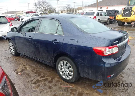 2013 Toyota Corolla Le z USA, uszkodzony, nr VIN 2T1BU4EE0DC974906